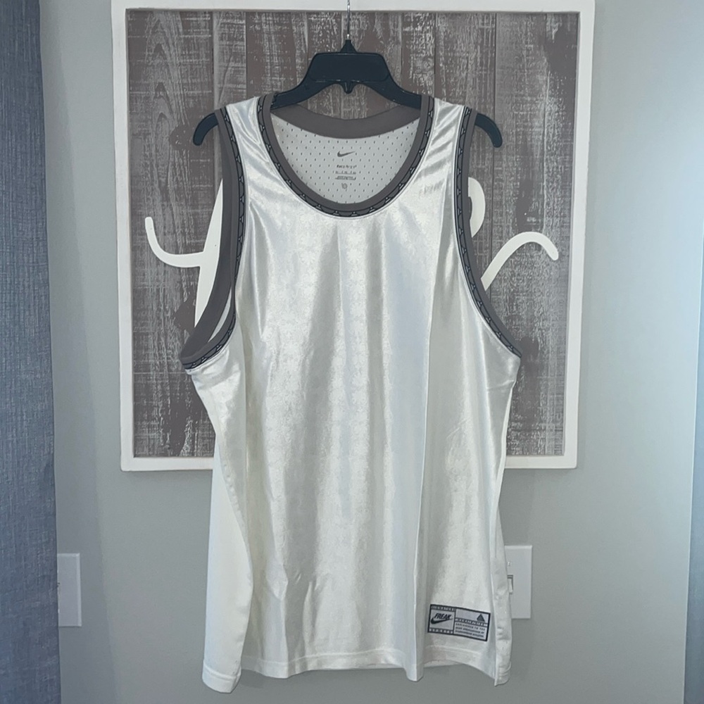 Nike “Freak” All-White Jersey